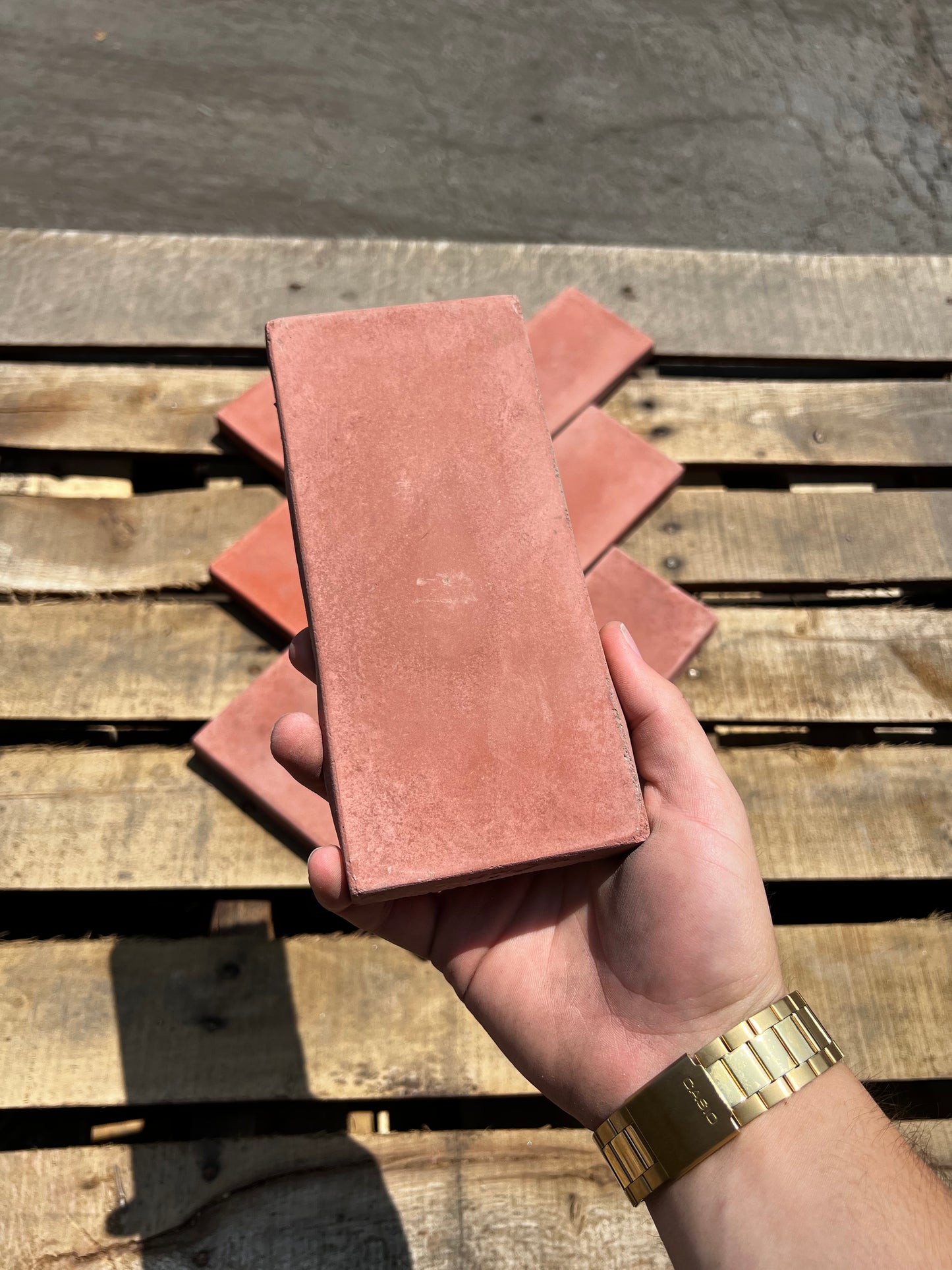 100 SQFT 4x8 Mission Red