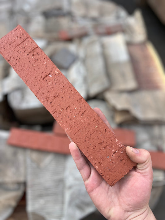 2x12 Red Brick Veneer 300 sqft